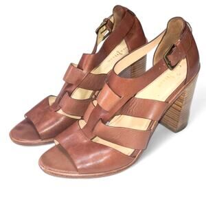 Cole Haan Women’s Sandals Modern Classic Boho Leather Block Heel Minimal Chic 9